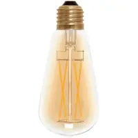 Segula LED-pære E27 ST64 5W 2 200K gull/gull dimbar