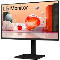 LG 27BA450-B - LED-skjerm - 27 - 1920 x 1080 Full HD (1080p) @ 100 Hz - IPS - 250 cd/m² - 1300:1 - 5 ms - HDMI, VGA, DisplayPort - høyttalere