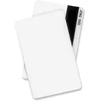 DataCard StickiCard - Plast - adhesiv - 100 stk kort - for CD810, SD260S, SP25 Plus