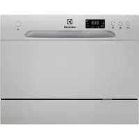 Electrolux ESF2400OS - Benkoppvaskmaskin - bredde: 55 cm - dybde: 50 cm - høyde: 43,8 cm - Rustfritt stål - 52 dB