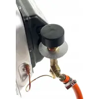 Bradas stråleovn for gassflaske 3,0-4,5 kW, 220-330 g/h gassforbruk