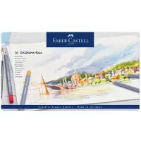 Faber Castell Aquagoldfaber Aqua 36 Metal Case Penn 36 Enheter