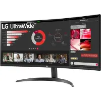 LG UltraWide 34WR50QK-B skjerm 34 Wide Quad HD 100 Hz VA, svart