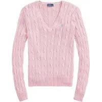 Ralph Lauren for woman. 211971870006 Pink cotton jersey in eights knit (XXL), Casual