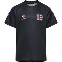 Hummel T-skjorte - hmlShimmer - Svart/Brudekjole Rose - - 5 år (110) - T-skjorte