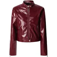 Pepe Jeans for woman. PL4024405 Ruby jacket burgundy (M), Casual, Polyester