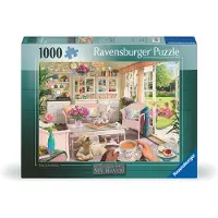 Ravensburger Tehuset (12000164) Puslespill 1000 Stykker