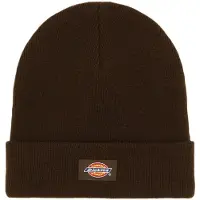 Dickies Lue - Strikk - Gibsland - Dark Brown - - OneSize - Lue