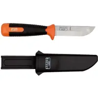 Bahco Tung Meiselkniv Med Buet Blad Og Gummihåndtak 25 Mm