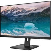 Philips 242S9JML - S Line - LED-skjerm - 24 (23.8 synlig) - 1920 x 1080 Full HD (1080p) @ 75 Hz - VA - 300 cd/m² - 3000:1 - 4 ms - HDMI, VGA, DisplayPort - høyttalere - svart