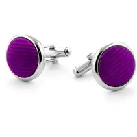 Suitable Silkeknap Man Aubergine F28 Lilla