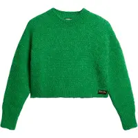 Superdry Vintage Textured Crop Genser