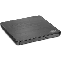 LG GP60NB60 Slim Portable DVD-Writer - DVD-RW (Brenner) - USB 2.0 - Svart