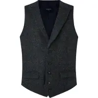 Hackett Teal Tweed Vest