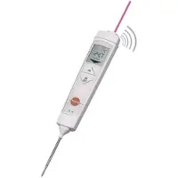 Testo 826-T4 infrarødt termometer optikk 6:1 -30 til +300 °C kontaktmåling