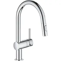 GROHE Minta kitchen faucet with pull-out, chrome