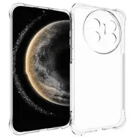Mtp Products Huawei Mate 70 Air støtsikkert silikon-deksel - Gjennomsiktig