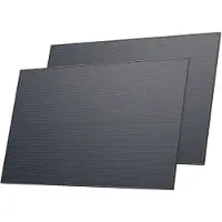 EcoFlow - Solpanel - stiv - 450 watt - svart (en pakke 2)