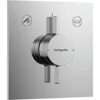 Hansgrohe Termostat indb Duoturn E 2/udtag krom