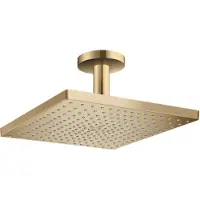 Hansgrohe Raindance E 300 hovedbruser til loft, børstet bronze