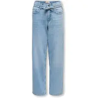 Kids Only Jeans - KogGianna - Straight - Light Blue Denim - - 11 år (146) - Jeans