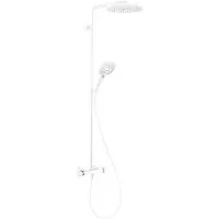 Hansgrohe Raindance Select S Showerpipe 240 PowderRain mat hvid