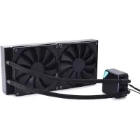 Alphacool Core Ocean T38 AIO 280mm, Alt-i-ett væskekjøler, 14 cm, Sort