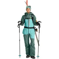 Ortovox Merino Freeride 3 Finger Votter svart