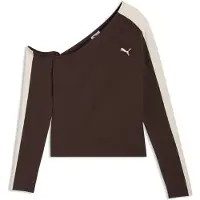 Puma T7 Asymmetric Langarmet T-skjorte
