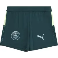 Puma Manchester City 25/26 Shorts Youth, Clothing, Green Terrain, 5-6Y