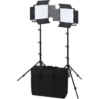 Nanlite 600 Csa-sett Profesjonell Led-spotlight 36w 2 Enheter