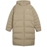 Puma Mono Hooded Parka Women, Clothing, Ice Coffee, XS
