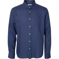 Selected Regkylian Linen Classic Skjorte Med Lange Ermer