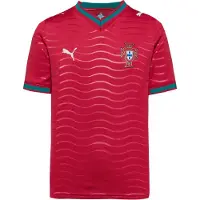 Puma Portugal 2026 Home Jersey Youth, Shop, Club Red/Green Lagoon, 9-10Y