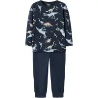 Name it Pysjamas 2 Deler - NmmNattsett - Navy Blazer - - 3-4 år (98-104) - 2-delt nattøy