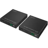 Digitus - Extender Set - video/lyd/infrarød/seriell-utvider - HDMI, 1GbE - over fiberoptikk - opp til 40 km