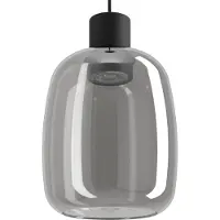 Eglo connect LED-hengelampe Molochio-Z, 3 lyskilder, svart, klar
