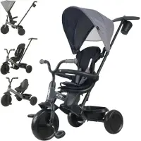 Q-Play 7 In 1 Elite Platinum Trehjuls Trille