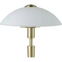 Eglo Bordlampe SOLO 1, messingfarget, høyde 35 cm Metall/glass dimbar