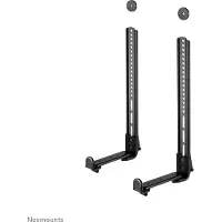 NeoMounts AWL29-650BL1 - Monteringssett (universalmontering) - for soundbar - svart - over skjerm, under skjerm