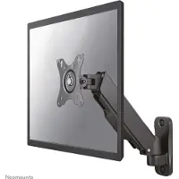 NeoMounts WL70-440BL11 - Monteringssett - full bevegelse - for TV - svart - skjermstørrelse: 17-32 - veggmonterbar