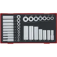 Teng Tools pipenøkler 1/4 3/8 32 stk. (68610104)