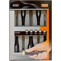 Bahco Sett Med 5 Torx Ergo-skrutrekkere Med Gummigrep