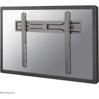 NeoMounts LED-W600 - Brakett - fast - for LCD-skjerm - svart - skjermstørrelse: 37-75 - veggmonterbar