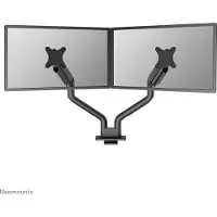 NeoMounts DS70S-950BL2 - Monteringssett (2 monteringsarmer) - full bevegelse - for 2 skjermer - aluminium - svart - skjermstørrelse: 17-35 - skrivebordsmonterbar