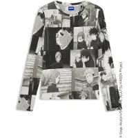 HUGO Diraluna 10273680 Blue Langarmet T-skjorte