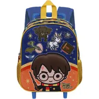 KARACTERMANIA Small 3d Harry Potter Crest 26x34x13 Cm 11.50l Ryggsekk Med Hjul