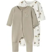 Name it Animal Pyjamas Med Lange Ermer 2 Enheter
