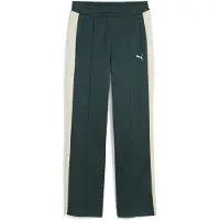 Puma T7 Always On Straight Track Pants Women, Women, Green Terrain, XXL