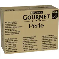 Gourmet Megapakke Perle 96 x 85 g - fiskeutvalg i saus
